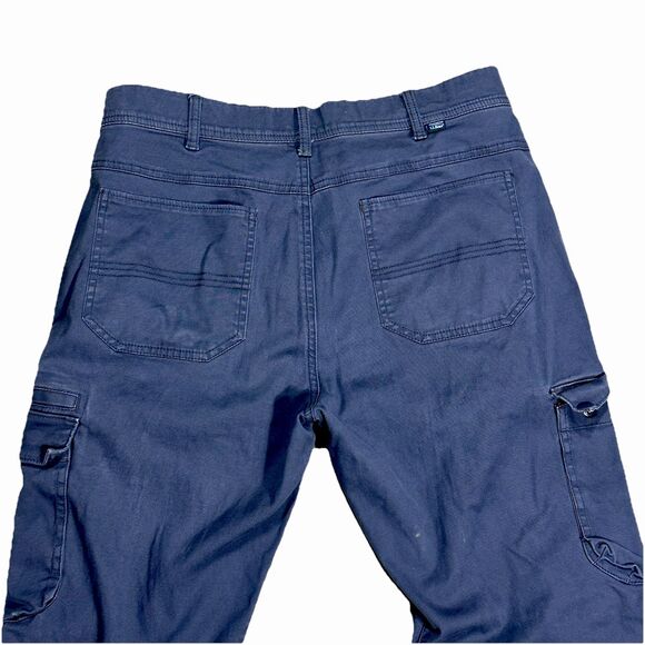 LL Bean Men's BeanFlex Canvas Pants Cargo 2.0 Standard Fit Straight Leg 35 X 27 - Picture 6 of 10